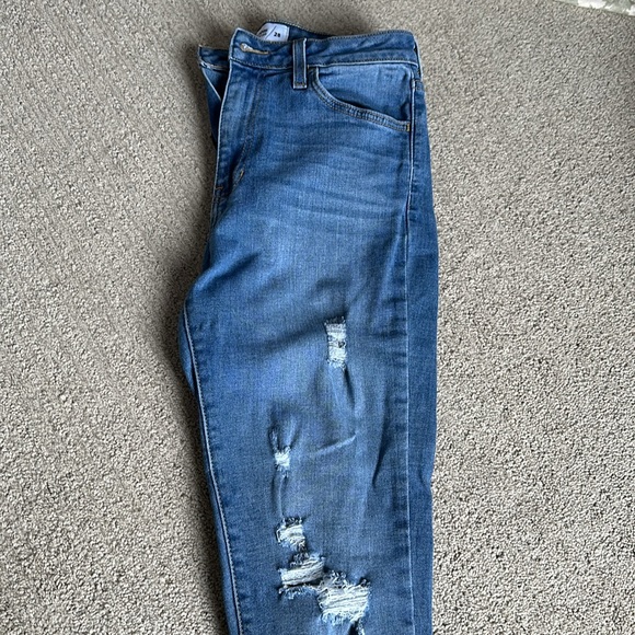 Just Black Denim Skinny Jeans size 28 - Picture 3 of 3